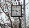 Часы прямоугольные - Гельветика-Урал