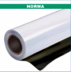 Пленка для печати NORMA 100mc  белая мат. 1,37*50м, черный клей - Гельветика-Урал