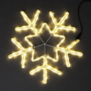 Снежинка LED 560*570мм теплая белая - Гельветика-Урал
