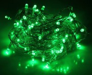 Гирлянда  LED-PLS-200 20м, зеленый/зеленый флеш (колпачок) Без шнура питания - Гельветика-Урал
