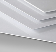 1/3 листа. Пластик ПВХ PATRIOT 2000*1000*3мм, белый (Россия) - Гельветика-Урал