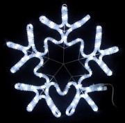 Снежинка LED 560*570мм белая - Гельветика-Урал