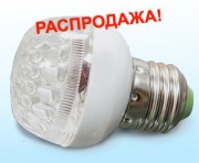 Лампа D50, 2W для белт лайта (LED-50-9 Е-2) прозр., рифленое стекло - Гельветика-Урал
