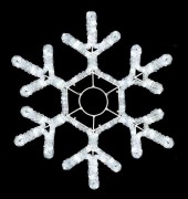 Снежинка LED 400*400мм белая - Гельветика-Урал