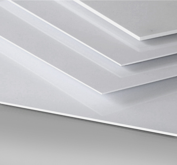 1/3 листа. Пластик ПВХ  Pragmatic 2000*1000*5 мм, белый (Россия) - Гельветика-Урал