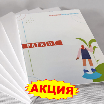 Пластик ПВХ  PATRIOT 3050*2050*8мм, белый (Россия). - Гельветика-Урал